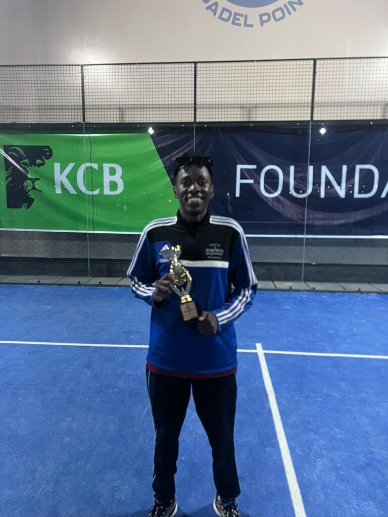Coach Collins Wins Kenya Padel Federation Tournament